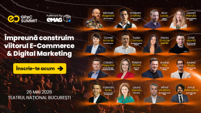 Agenda GPeC SUMMIT 26 Mai 2026 este publicată: 16 speakeri, Conferință, Expo, Networking și content practic despre ce funcționează acum și ce urmează &icirc;n E-Commerce &amp; Digital Marketing&nbsp;