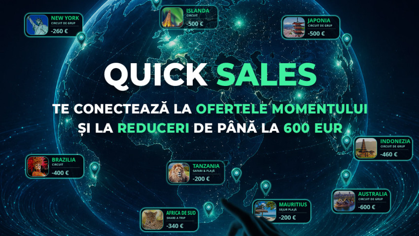 Eturia desfășoară campania Quick Sales în perioada 5–18 mai