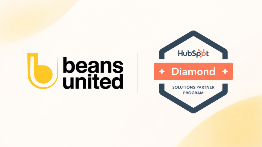 Beans United atinge statutul de HubSpot Diamond Partner, una dintre cele mai importante recunoașteri din ecosistemul HubSpot
