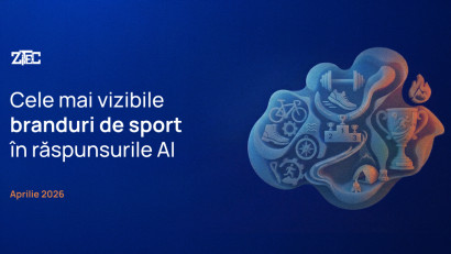 Cele mai vizibile branduri și magazine sportive în răspunsurile AI în luna Aprilie 2026 | By Zitec