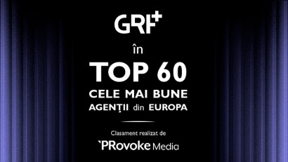 GRF+ intră &icirc;n topul celor mai bune 60 de agenții de comunicare din Europa, &icirc;n anul listării la bursă