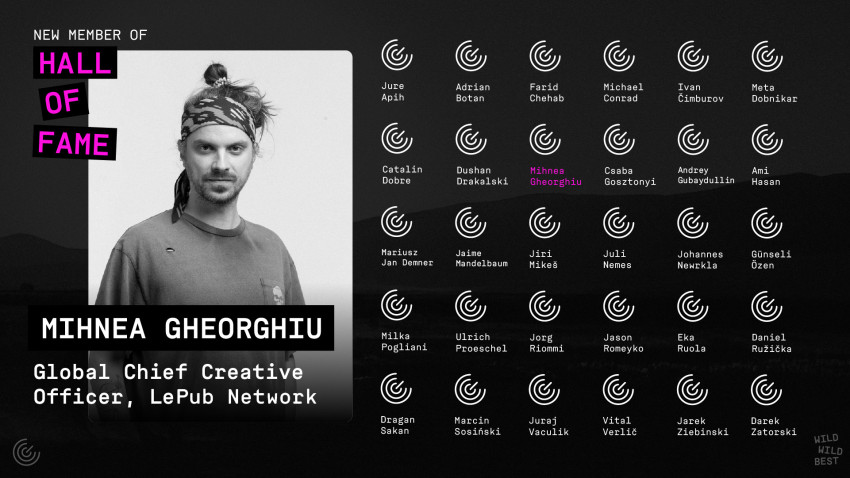 Mihnea Gheorghiu la Golden Drum Hall of Fame