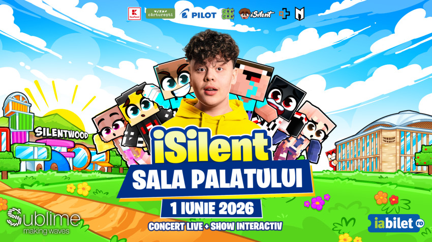 iSilent este primul YouTuber de gaming român cu show sold out la Sala Palatului