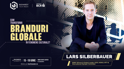 Lars Silberbauer, c&acirc;știgător Emmy și lider global &icirc;n marketing, vine la Bucharest Tech Week 2026
