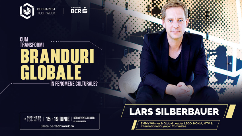 Lars Silberbauer, câștigător Emmy și lider global în marketing, vine la Bucharest Tech Week 2026