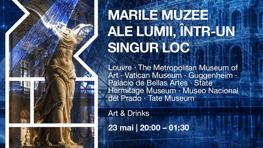 Noaptea Muzeelor la MINA: Marile muzee ale lumii, intr-un singur loc