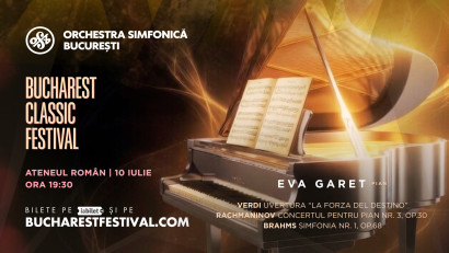 Bucharest Classic Festival, ediția I: trei seri de capodopere clasice și romantice la Ateneul Român