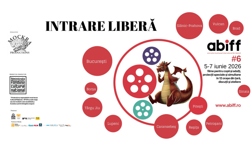 Începe ABIFF – Animation Bucharest International Film Festival #6. Trei zile despre animație, întâlniri și lumi care se deschid