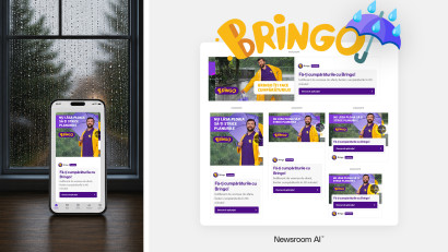 [Case Study] C&acirc;nd vremea devine strategie media: cum a transformat Bringo 2,5 milioane de impresii &icirc;n momente cu sens