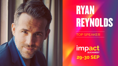Cum a transformat Ryan Reynolds reclama &icirc;ntr-un sport de viteză.&nbsp;&Icirc;n Septembrie, aduce metoda la București pe scena Impact SEE