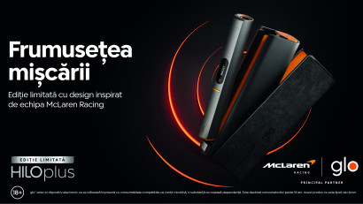 Ediție limitată glo&trade; &icirc;n Rom&acirc;nia, cu design inspirat de McLaren Racing