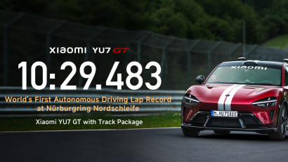 Xiaomi EV stabilește primul tur oficial de conducere autonomă din lume pe Nürburgring Nordschleife