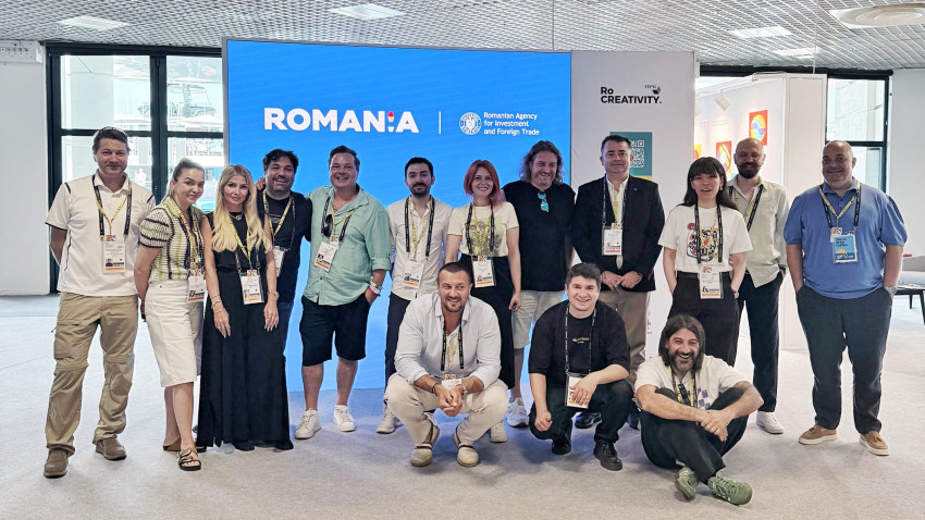 Industria creativă românească, la masa marilor jucători globali. ARICE a trimis 10 companii la Cannes Lions pentru a accelera exportul de servicii creative