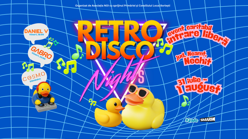Retro Disco Nights revine cu ediția a VI-a. Două zile de muzică, comunitate și speranță pentru Andrei Sebastian Naic
