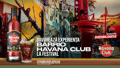 Havana Club aduce Barrio Havana Club la Electric Castle 2026, un spațiu vibrant inspirat de energia Cubei