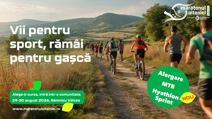 Fiecare înscriere contează: Maratonul Olteniei 2026 susține prevenția cancerului de sân și mamele aflate în dificultate