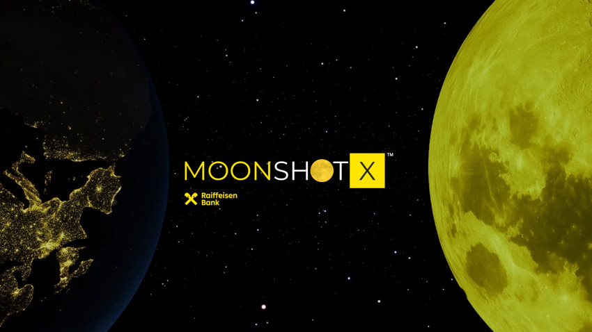 Raiffeisen Bank și InnovX lansează înscrierile pentru cea de-a treia ediție a MoonShotX, programul care transformă antreprenorii români în campioni globali