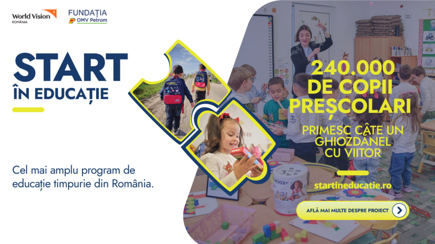 De la un program care a ajuns la peste 240.000 de copii la primul hub național de educație timpurie. Cum își extinde Start în educație impactul printr-o platformă dedicată educației timpurii