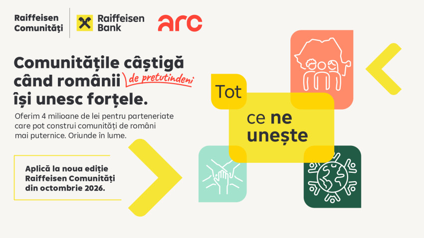 Raiffeisen Comunități lansează ediția cu numărul 16 și deschide noi parteneriate cu românii de pretutindeni