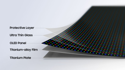 Samsung introduce tehnologia Flex Titanium pentru a &icirc;mbunătăți ecranele pliabile