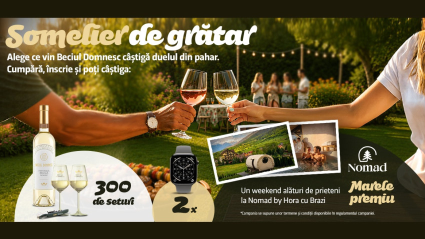 Beciul Domnesc lansează campania promoţională „Somelier de Grătar” împreună cu agenția Interactions