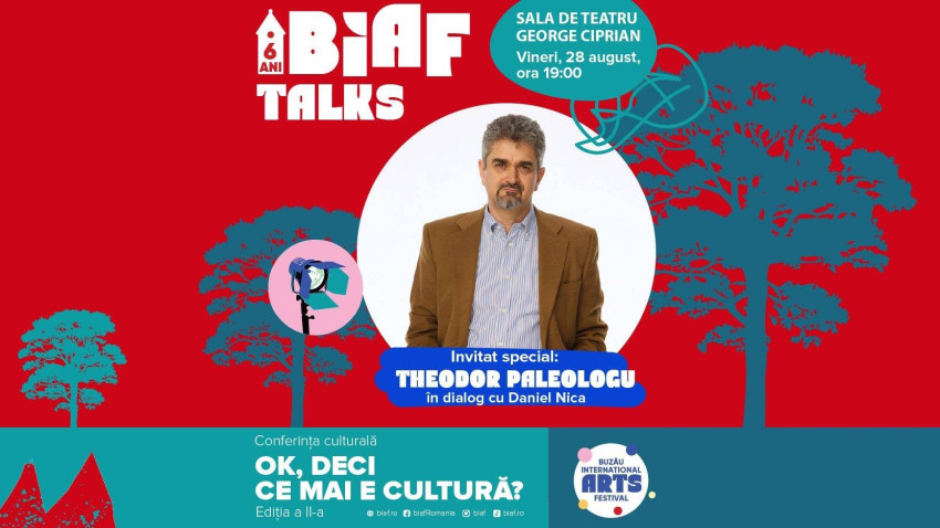 „Cultură vs. prostia organizată”: dezbaterea care ne privește pe toți. Theodor Paleologu vine la Buzău pentru o discuție despre gândire critică, impostură și sensul culturii în era reacțiilor rapide