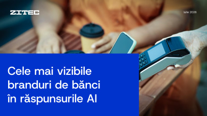 Cele mai vizibile bănci în răspunsurile AI în luna Iulie 2026 | By Zitec