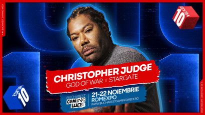 Christopher Judge, actorul care &icirc;l interpretează pe Kratos &icirc;n celebra serie God of War, vine la Bucharest Gaming Week&nbsp;