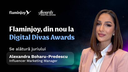 Flaminjoy, din nou la Digital Divas Awards: Alexandra Boharu-Predescu se alătură juriului