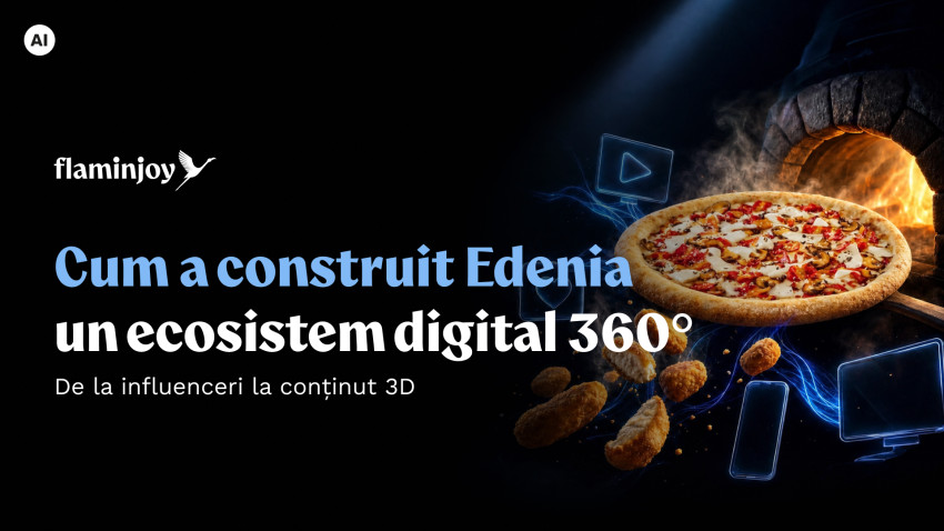 [Case Study] Cum a construit Edenia un ecosistem digital 360°: de la influenceri la conținut 3D