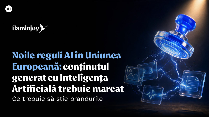 Noile reguli AI în Uniunea Europeană: conținutul generat cu Inteligența Artificială trebuie marcat