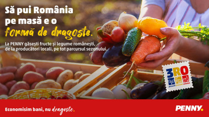 Să pui România pe masă e o formă de dragoste: fructe și legume românești de sezon, la PENNY