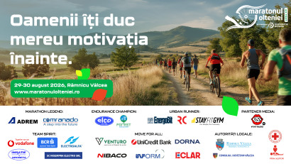 Peste 700 de participanți la Maratonul Olteniei 2026, ediția care a adus &icirc;n premieră Hyathlon Hybrid Racing &icirc;n Rom&acirc;nia