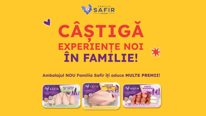 Cum transformi o promoție &icirc;ntr-o extensie firească a brandului: pastel și Familia Safir mută accentul de la premii la experiențe