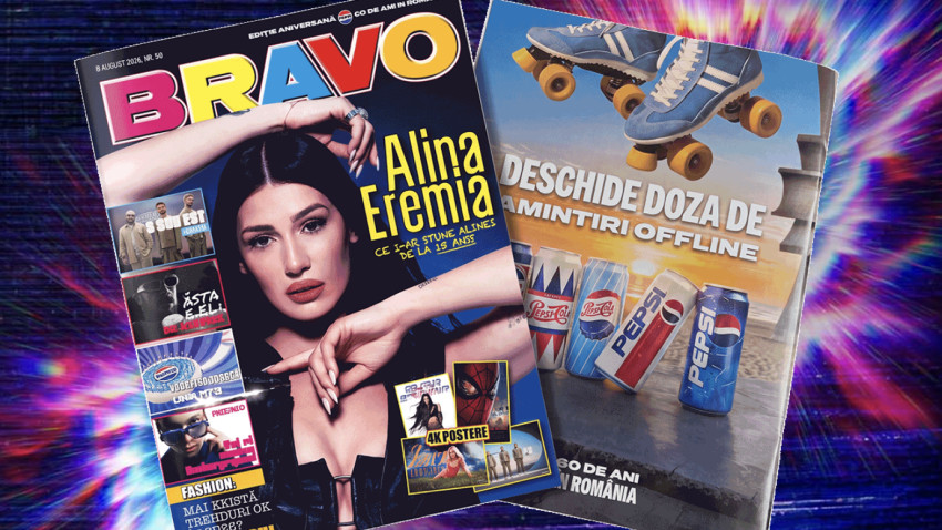 Era timpul pentru un comeback iconic. BRAVO, Pepsi!