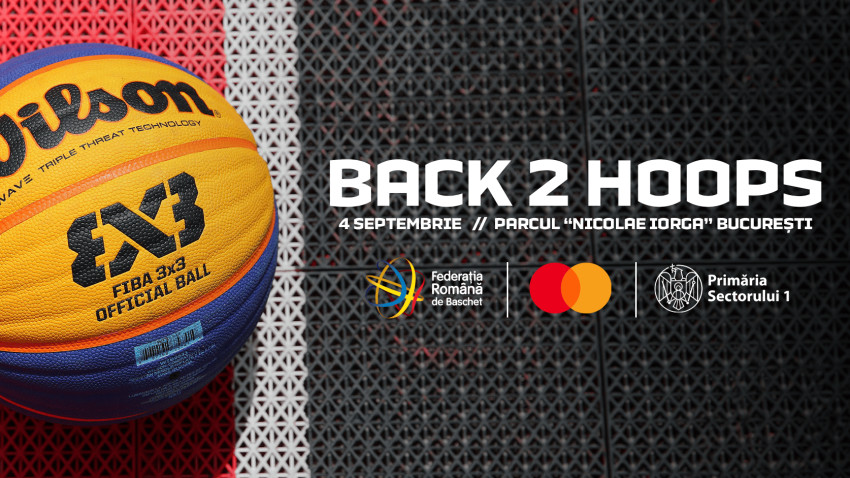 BACK 2 HOOPS – revenirea la școală începe pe terenul de baschet