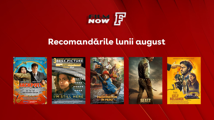 Pe Film Now, spectacolul cinematografic nu trece pe modul „vacanță” în august