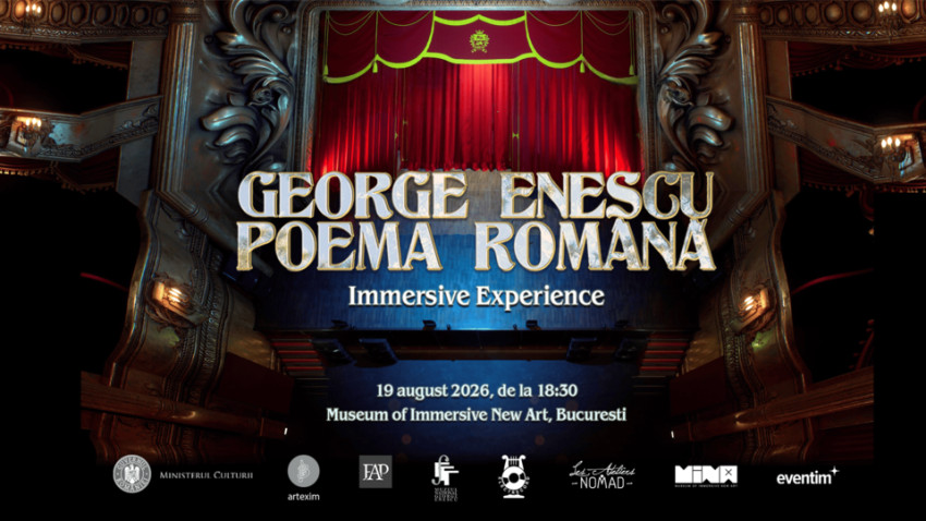 ARTEXIM aduce Poema Română de George Enescu într-o experiență imersivă, de Ziua Enescu, la MINA