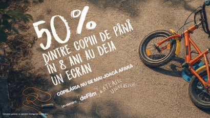 Copilăria nu se mai joacă afară. Copiii români petrec prea puțin timp la joacă afară și prea mult timp pe ecrane. Rezultatele sondajului realizat la inițiativa deFilm și „Atlasul Universului”