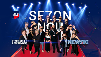 Din 7 septembrie, vedetele DIGI FM se &icirc;ntorc la microfon &icirc;ntr-un nou sezon de NEWSIC Radio