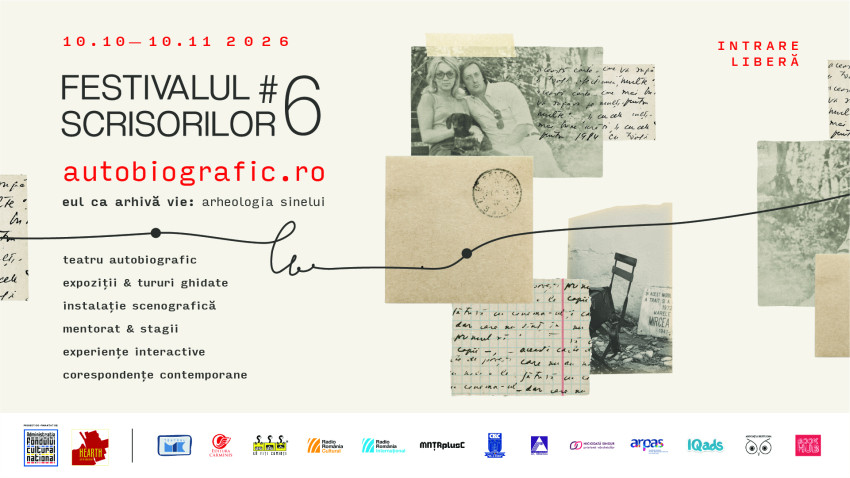 Începe Festivalul Scrisorilor, ediția a VI-a. „Autobiografic” își așteaptă spectatorii