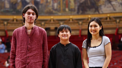 Eun Che Kim, Francesco Papa și Jayden King sunt finaliștii Secțiunii Vioară a Concursului Enescu 2026