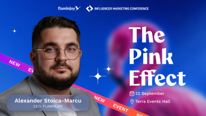The Pink Effect: Cum transformă Flaminjoy un creator &icirc;ntr-un &icirc;ntreg ecosistem media, la Influencer Marketing Conference 2026