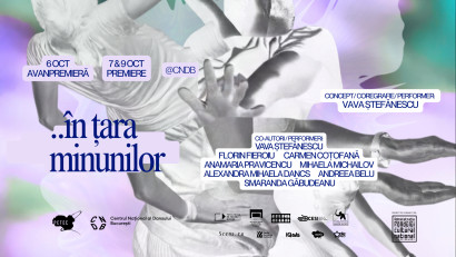 Coregrafa Vava Ștefănescu revine, toamna aceasta, cu un spectacol inedit: &bdquo;...&icirc;n țara minunilor&rdquo; &icirc;și așteaptă spectatorii