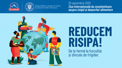 Olympus și MADR aduc &icirc;n prim-plan soluțiile pentru reducerea risipei alimentare, de Ziua Internațională dedicată acestui demers