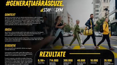 Stay Fit Gym - #GeneratiaFaraScuze