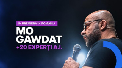 Tehnologia AI &icirc;ntre utopie și distopie: Mo Gawdat și alți 20 de experți tech dezbat tema zilei la IQ Digital Summit Bucharest, pe 15 octombrie