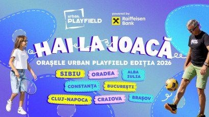 Peste 50.000 de oameni au făcut mișcare prin joacă la Urban Playfield 2026