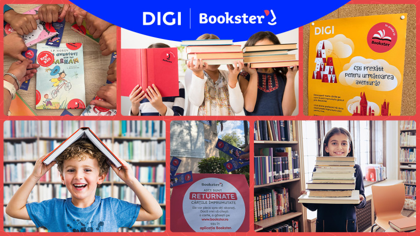 DIGI și Fundația Îmi Pasă aduc mii de cărți mai aproape de elevii din Tulcea, Brașov și Dolj