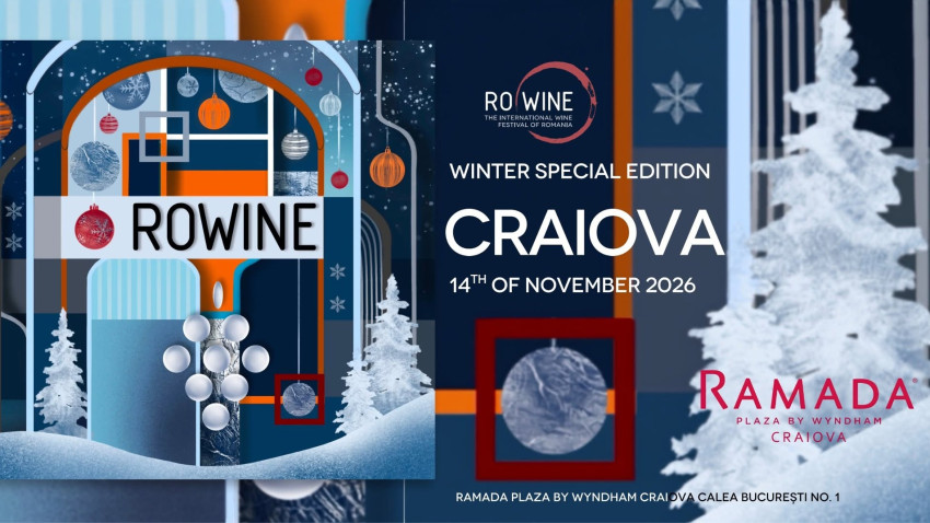 RO-Wine, de ziua deschiderii Târgului de Crăciun din Craiova